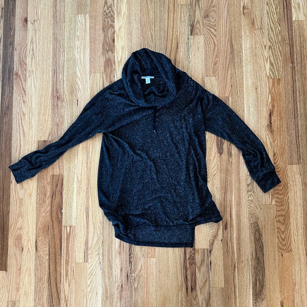 Motherhood Maternity Black Cowl Neck Sweater